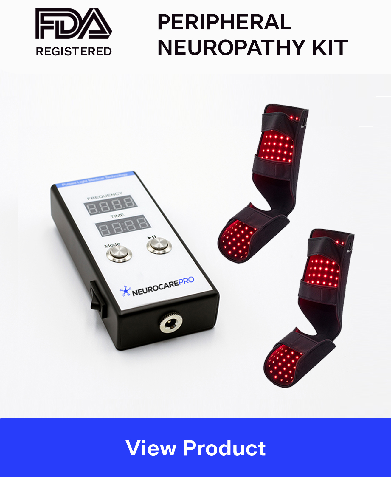 peripheral neuropathy shoes kit for feet & legs