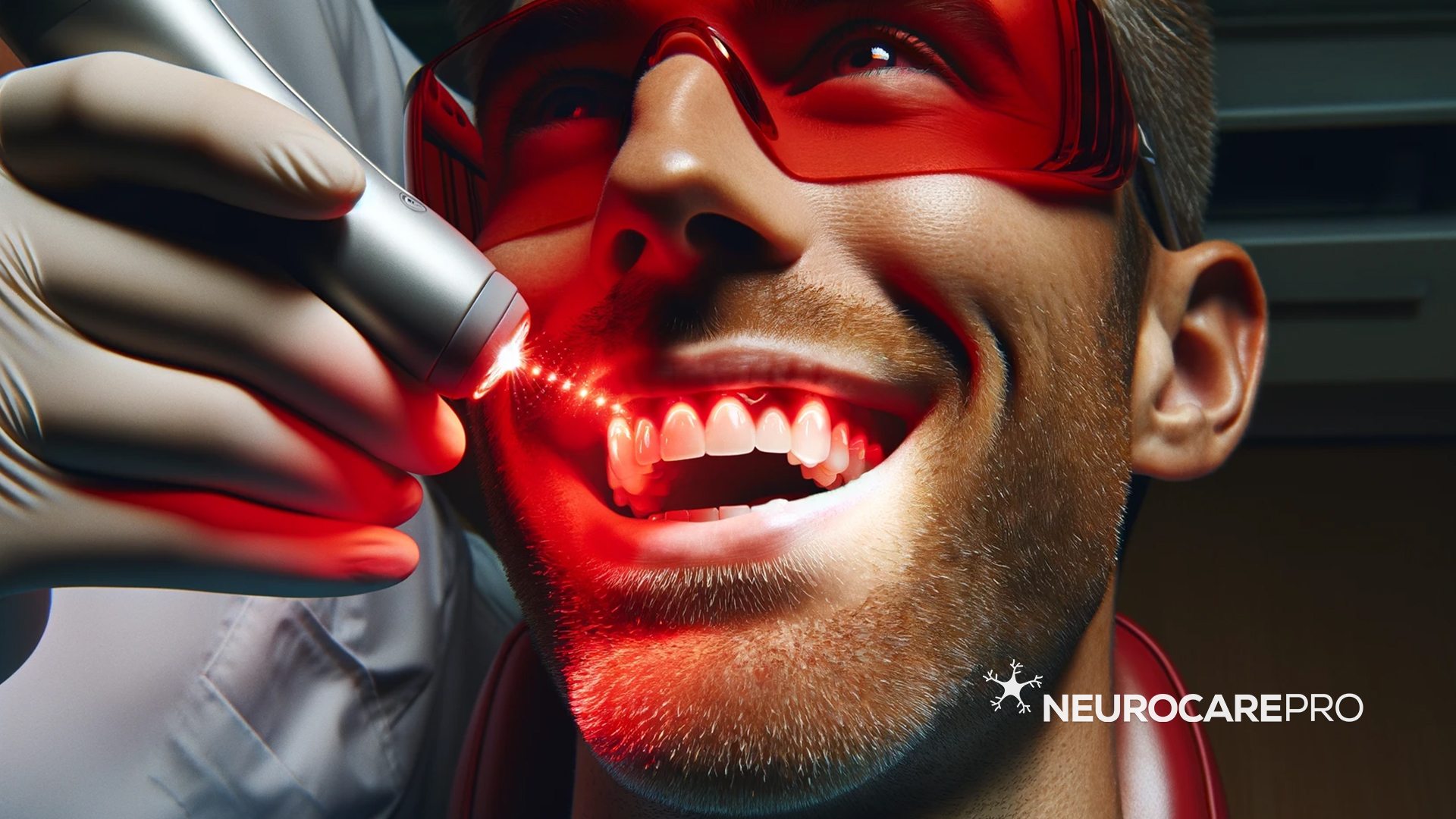 red light therapy receding gums