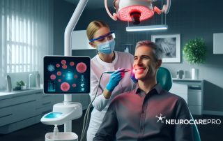 red light therapy reduces dental plaque