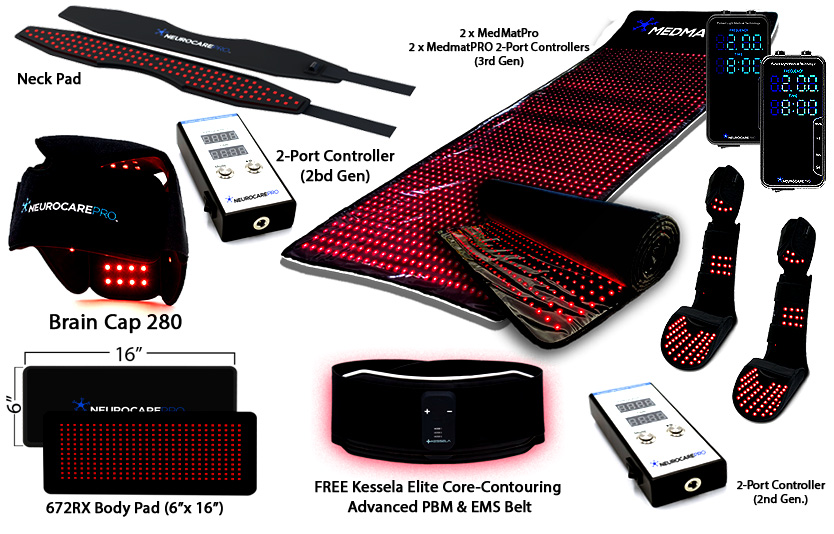 Pro Elite Wellness Care Package for Practitioners & Clinics - FDA Registered - Cleared Class II Medical Devices