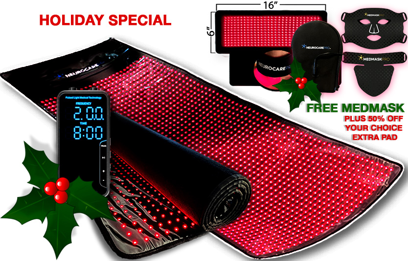 On Special Get a FREE Med Mask and choice of Extra Pad at 50% off with your MEDMAT PRO PURCHASE - NeurocarePro LLC - FDA Registered Cleared Class II Medical Devices