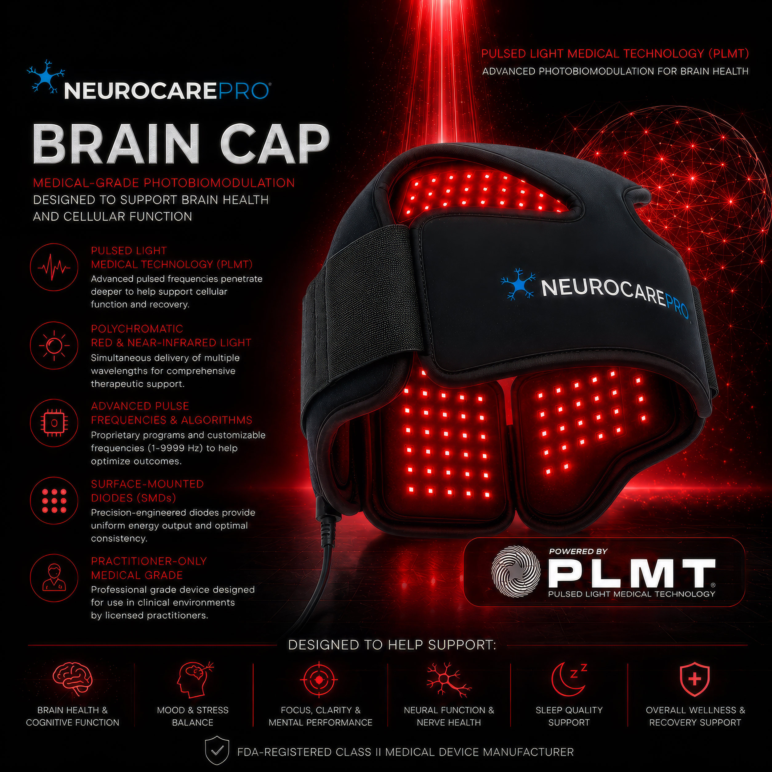 NeuroCare Pro Pulsed Light Medical Technology (PLMT)