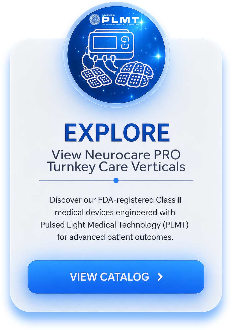 NeuroCare Pro Pulsed Light Medical Technology (PLMT)